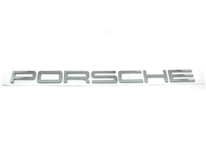 'PORSCHE'  CHROME Rear Lid Badge. Porsche 991 - 99155923500