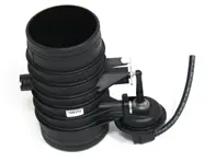 Tubo de aire del colector de admisión con unidad de vacío. Porsche 986 Boxster / 987 Boxster - 99611013002, 99611013001