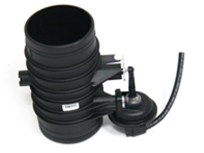 Ansaugkrümmer Luftschlauch mit Unterdruckdose. Porsche 986 Boxster / 987 Boxster - 99611013002, 99611013001