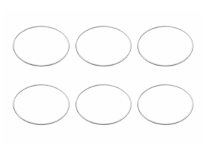 Cylinder head gasket set, SET OF 6. Porsche 964 / 993 - 96410411520 - 470.600