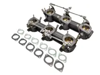 MFI gasklephuis compleet met pakkingset. Porsche 911 2.4 S / 2.7 Carrera - 91111008510, 91111008610