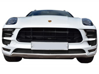 Parrilla exterior de acero inoxidable paragolpes delantero conjunto ZunSport. Porsche 95B Macan GTS - ZPR87514, ZPR87514