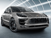 Pack SportDesign sans jupes latérales. Porsche Macan Turbo 2014>> - 95B04480124