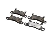 Pastillas de freno traseras Zimmerman Low Dust rb:z Range. Porsche 958 Cayenne / 9J1 Taycan - 95835293900, PAA698451A, 9J1698451, 9J1698451E, 95835293972, 24721.170.1, 24721.970.1 - 24721.970.1