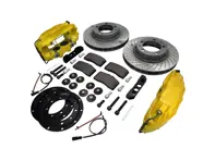 Kit di aggiornamento anteriore per pinza freno e disco 'Big Yellows' per Porsche 911 - FVD351964499ALU