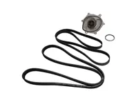 水泵、皮带和恒温器套件。保时捷 991.1 卡雷拉 2S / 卡雷拉 4S - 0PB121035A, 9A110221800, 0PB903137A, 9A110222602, 9A110622603, 9A712111000, 9A110655900, 0PB121688