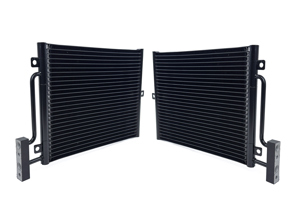 Aluminium Radiator air conditioning (Air Con) condenser, SET OF 2. Porsche 996 / Boxster 986 / GT3 - 9975739101, 99657311100 - 8381