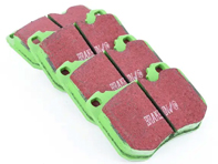 Pastiglie freno anteriori EBC GREEN. Porsche 924S 86-88 / 924 turbo 79-88 / 928 77-79 / 944 82-89 - DP2345