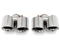 Tubos de escape estilo cuádruple de lujo, cromo pulido. Porsche 997.2 Carrera - 99711115130, 99711135130, 99711198330, 99711199130, 99711199140, 99711115230, 99711135230, 99711198430, 99711199231, 99711199240