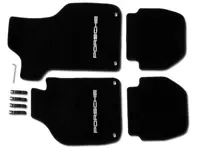 Floor Mats Set Original Porsche 911 83-89 CABRIO LHD Cars - 0000431521055FV, 000043152105FV, 000043152104KV, 000043152104XR, 0000432025070E