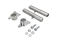 Fixed rear spoiler rams, adjustable height. Porsche 997 turbo - 99751295100, 99751295200, 99751295101, 99751295201