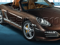 Aluminium Look mat exterieur pakket. Porsche 987 Boxster - 98704480212