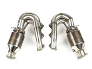 RENNKRAFT™ 模块化街道和赛车排气歧管，带 HJS 催化转换器。保时捷 718 GT4 / GTS / Spyde - 982254017C, 982254017CX, 982254017D, 982254017DX, 982254017E, 982254017EX, 982254018C, 982254018CX, 982254018D, 982254018DX, 982254018E, 982254018EX