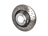 Brake disc rotor Front, 380x34mm. Porsche 98SP Boxster Spyder / 981/982 Cayman GT4  (OE 9GT615301N and 9GT615302N) - 98135140581, 98135140580, 98135140681, 98135140680, 9GT615301N, 9GT615302N