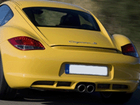 Pare-chocs arrière. Porsche Cayman 987C MKII (pièce d'origine n° 98750529122/98750541146) - 98750529106, 98750541128, 98750529122, 98750541146