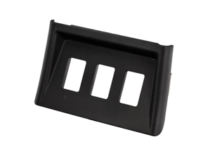 中控台开关外壳，3按钮式。保时捷993 - 99363207110, 99363207111, 99363207112, 99363207113, 99363207114, 99363207115, 99363207117, 99363207118, 99363207119, 99363207120