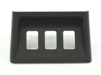 Mittelkonsolen-Schaltergehäuse, 3-Tasten-Typ. Porsche 993 - 99363207110, 99363207111, 99363207112, 99363207113, 99363207114, 99363207115, 99363207117, 99363207118, 99363207119, 99363207120