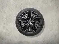 Ensemble jantes et pneus d'hiver Macan 21", noir brillant. Porsche Macan-e - 95C044600D