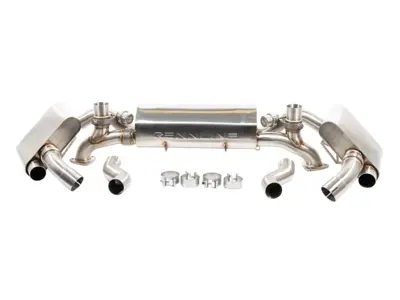 Scarico sportivo con valvola Rennline. Porsche 991.1 - 99111133105, 99111133106, 99111133107, 99111143103, 9111132101, 99111132103, 99111132501, 99111132502, 99111132503, 99111142101, 99111142102, 99111142103, 99111132201, 99111132203, 99111132601, 99111132602, 99111132603, 99611142201, 99611142202, 99611142203 - EX27 BLACK, EX27 SILVER, EX27