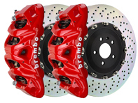Kit de gros freins Brembo GT (avant). Porsche - Taille du disque de frein : 412x38 - 1Q19614A, 1Q19614A1, 1Q19614A2, 1Q19614A3, 1Q19614A5