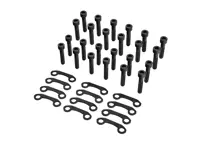 传动轴螺栓及固定板套装。适用于保时捷 911 930 Turbo 3.3L - 90006712301, 91133219100