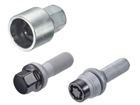 McGard Black Locking Wheel Bolt Kit de instalación 68044SUB - 28023