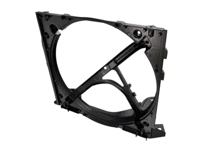 Alloggiamento ventola radiatore. Porsche 992.1 / 992.2 Carrera / 992 Turbo / Turbo S / GT3 / RS / ST - 992121383, 992121383A, 992121383B, 992121384, 992121384A, 992121384B