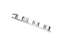 Heckemblem „1600“, silberfarben. Porsche 356 - 64455931200