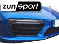 Front Bumper Stainless Steel Outer Grille Set ZunSport. Porsche 991.2 TURBO / S - ZPR64716, ZPR64716B, ZPR64716, ZPR64716B