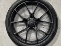 20-/21-inch 992 (911) GT3 alloy wheel set in Black Original Porsche - 992044680CA