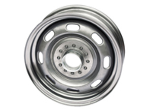 15' 5.5J stalen 'knock-off' velg, onbewerkte afwerking Porsche 356