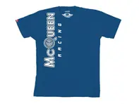 Camiseta con logotipo vertical de Steve McQueen Racing