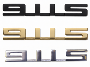 911S - Abzeichen. Porsche 911 1965-76 - 90155930850, 90155930851, 90155930852, 90155930821, 90155930820, 90155930851, 90155930824, 90155930823