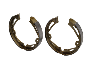 手刹蹄片（一套4片）。适用于保时捷958 Cayenne / 971 / Taycan - 95835292500, 9Y0698533AA, 9Y0698533B, 9Y0698533AB, 10990.161.0, 9Y0698533E, PAB698533B, 9Y0698533A, 9Y0698533C, 9Y0698533D - 10990.161.0