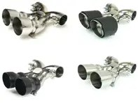 Fabspeed Maxflo True X-Pipe avec double embouts pour Porsche 718 Boxster/Cayman 2017>> - 982251187K, 982251187P, 982251187H, 982251187N, 982251187L, 982251187R, 982251187G, 982251187J, 982251187Q