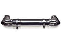Sports exhaust silencer with catalytic converter Porsche 997.2 turbo and turbo S - TSPO997T10.004.AK
