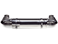 Sports exhaust silencer with catalytic converter Porsche 997.2 turbo and turbo S - TSPO997T10.004.AK