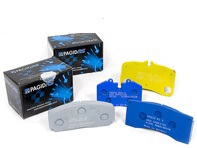 PAGID RS-44 Fast Road and Race Brake Pads E1204/T1074 (OE Part No 99335193901) - 20953, 99335193901, 07.B314.12, 07B31412 - E1204, E120444010, T1074