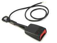 Seat belt buckle front, Driver's side. Porsche 986 Boxster 2002>> / 996 2002>> - 99680318307