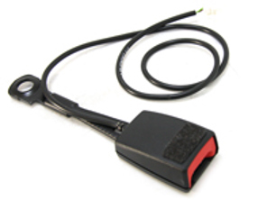 Seat belt buckle front, Driver's side. Porsche 986 Boxster 2002>> / 996 2002>> - 99680318307