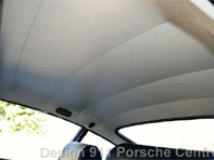 Revestimiento de techo cupé, Blanco. Porsche 911 1965-89 / 964 - 91155505515, 91155505515700, 91155505515600, 91155505515500, 91155505515400 - 2807127405, 2807110405, 1689500510, 1689500710