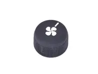 Knob for Heater Controls. Porsche 964 - 9646591460001C