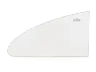 Vidrio de ventana trasera de 1/4, transparente. Porsche 356 Coupé - 64454310200, 64454310100