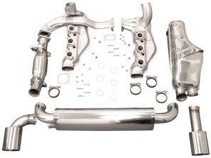 Impianto di scarico completo per Porsche 964 in Acciaio Inox - 92.564SD, 1620001310, 96411104205, 96411321316, 96411321315, 96411104504, 96411104502, 96411104605, 96421104004, 96421103905, 96421103932