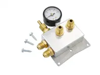 Fuel pressure control unit with AN-6 hose fittings. Porsche 911 - 1616002908, PM-O404-0