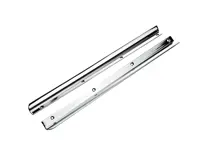 Wind deflector rain channel set. Porsche 356 Coupe - 35652258, 356 52258, 64453141200, 35652257, 356 52257, 64453141100 - NLA53141100SET