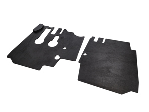 Pedal board set. Porsche 356B (T6) / 356C LHD Cars - 64455106306, 64455106406 - JG.063.06