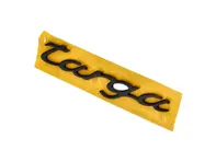 'TARGA' - Black Bar Badge for Porsche 991 (911) Targa - 99155930700