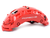 Brake caliper, FRONT. Porsche Cayenne 957 Turbo >>2008 - 95535142170, 95535142270