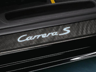 Side Sills Trims in Carbon with Logo, Illuminated. Porsche 997 MKI / 997 MKII - 99755199100, 99755199101, 99755199109, 99755199110, 99755199102, 99755199103, 99755199104, 99755199125, 99755199107, 99755199111, 99755199121, 99755199106